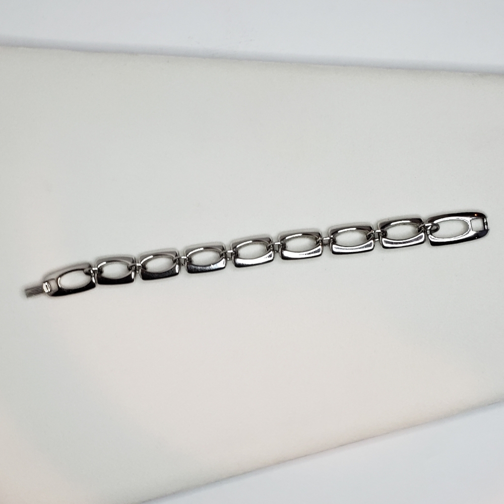 Vintage Crown Trifari Silver Bracelet